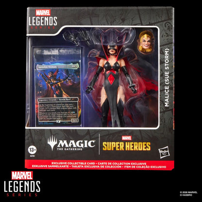 HASBRO - Marvel Super Heroes Magic: The Gathering Marvel Legends Series Malice (Sue Storm) 6-Inch Action Figure